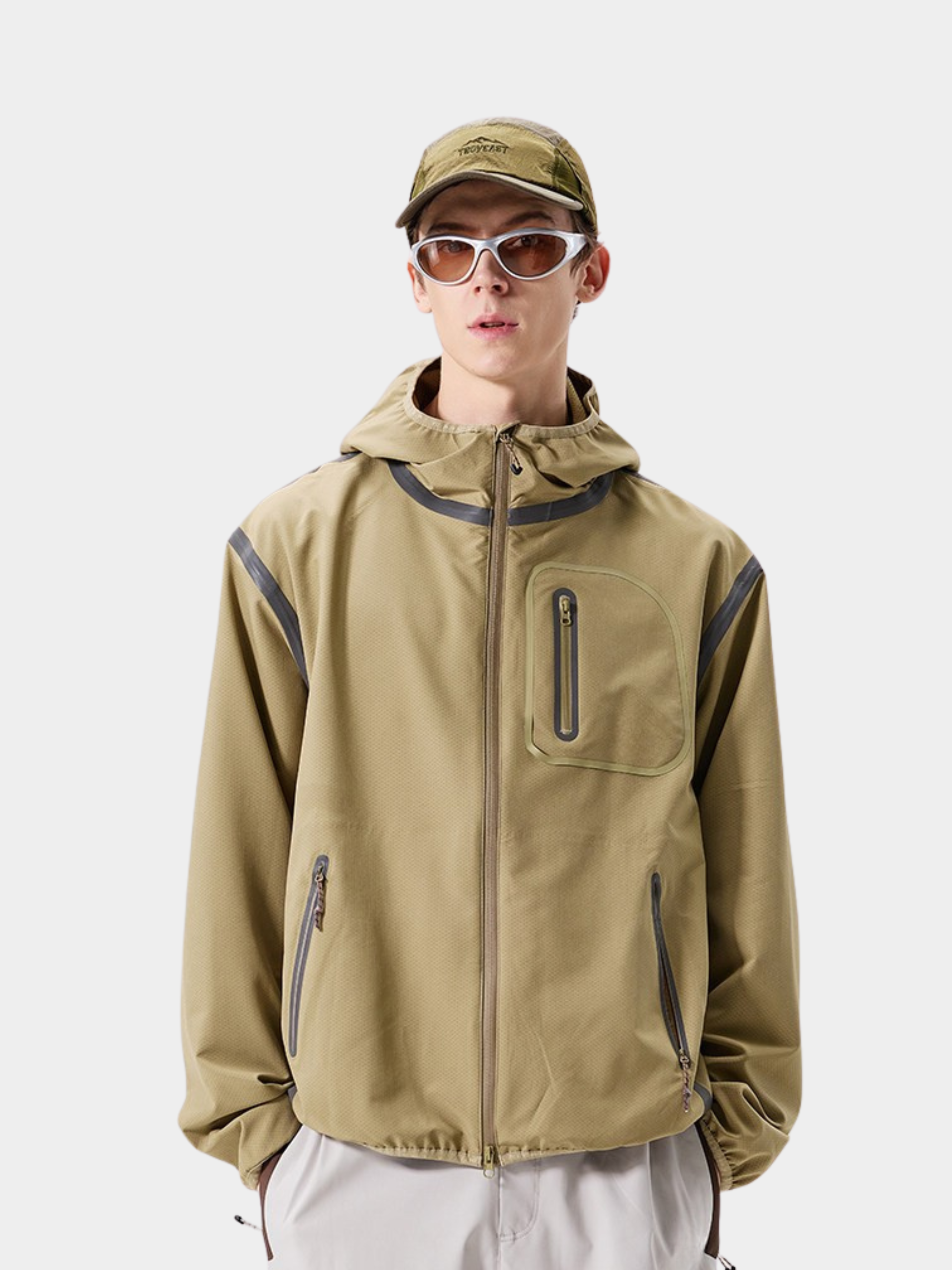 GorgePoint - Reflective Taped Water-Repellent Hard Shell Jacket
