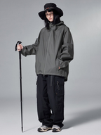 AshMode - Unisex 12K Waterproof Lightweight 3-Layer Hard Shell Jacket