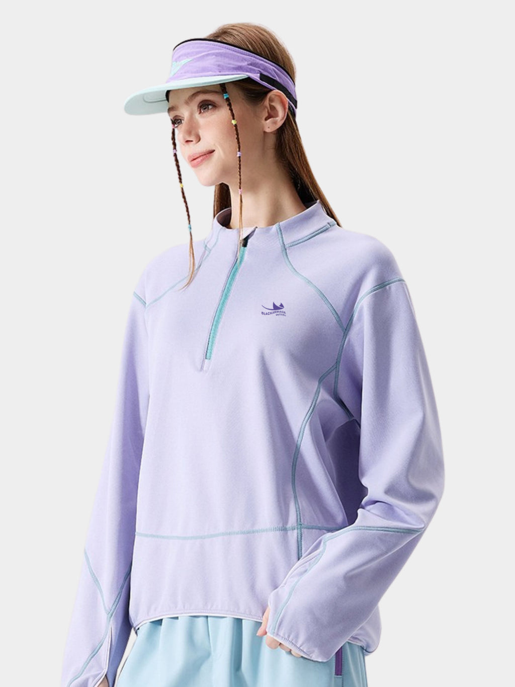 GorgePeak - Antistatic Moisture-Wicking Contrast Long Sleeve
