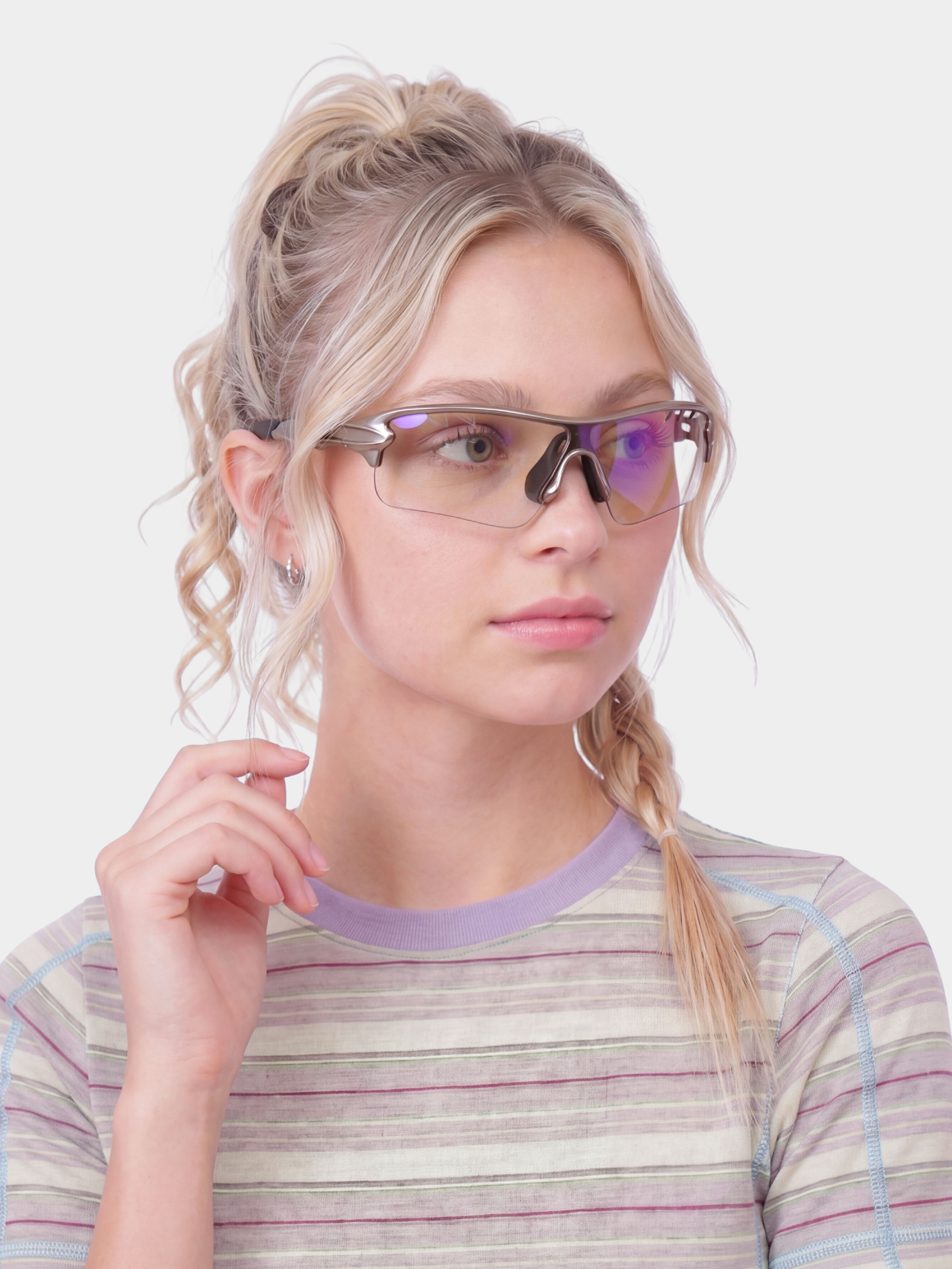 StrideFlow - UV400 Sun Protection Windproof Sports Goggles