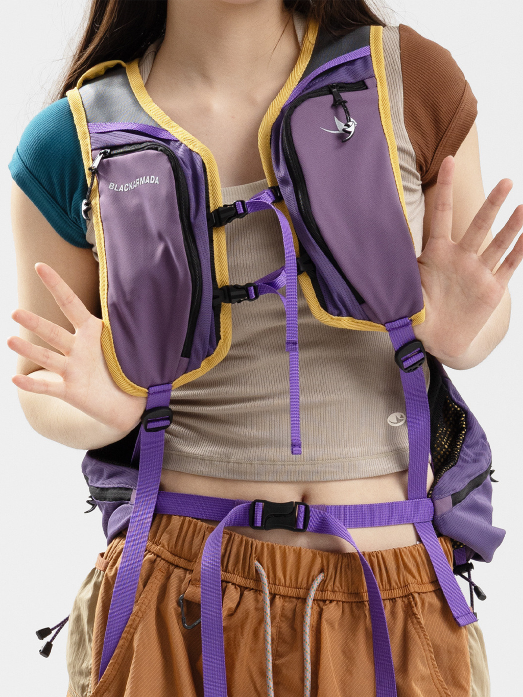 Needle - Color-Block Water-Repellent Lightweight Bag