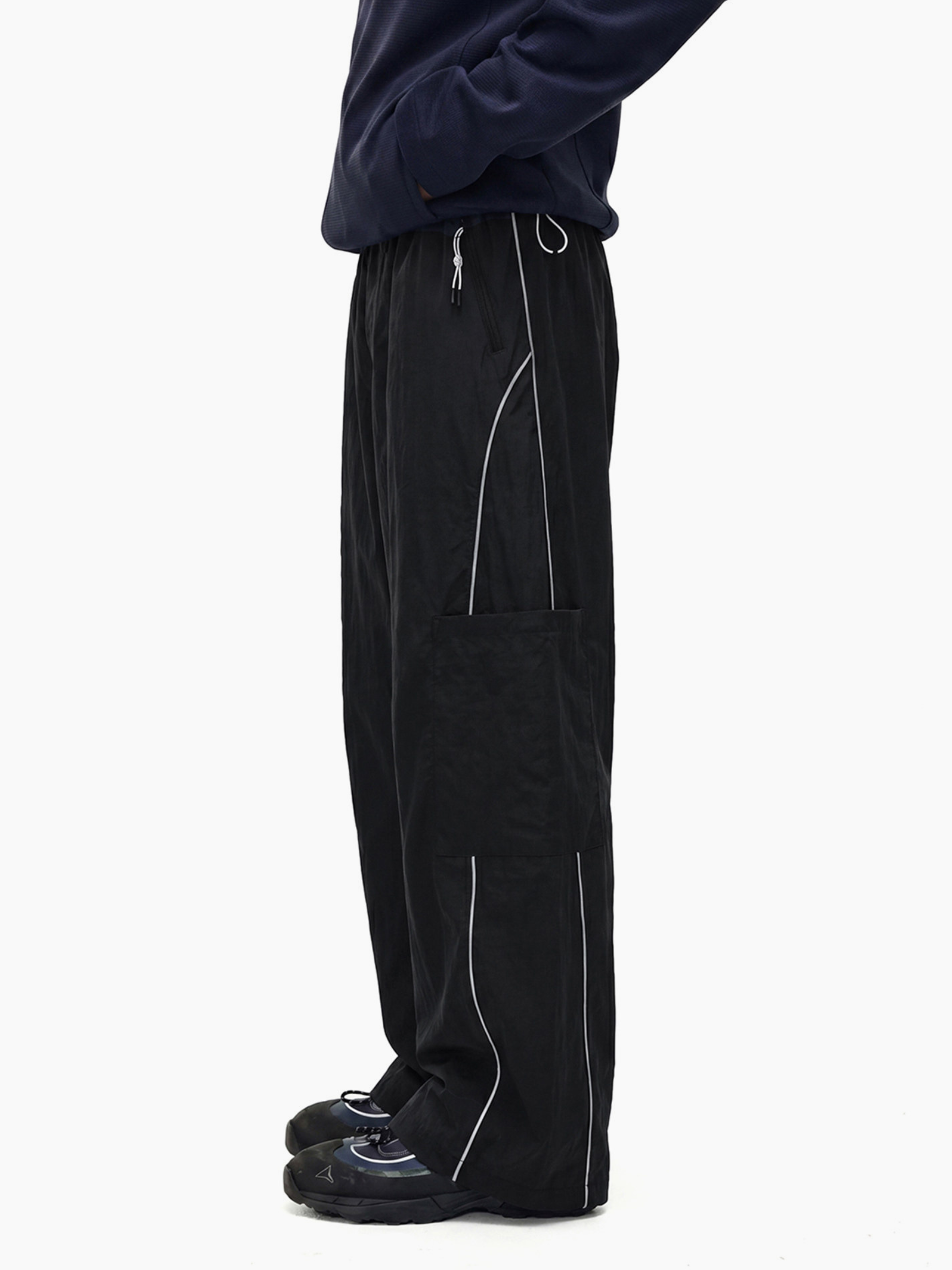 Resilio - Unisex Lightweight Straight-Leg Parachute Cargo Pants