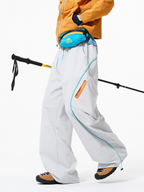 Firesurge - Unisex Contrast-Panel Water-Repellent Paratrooper Pants