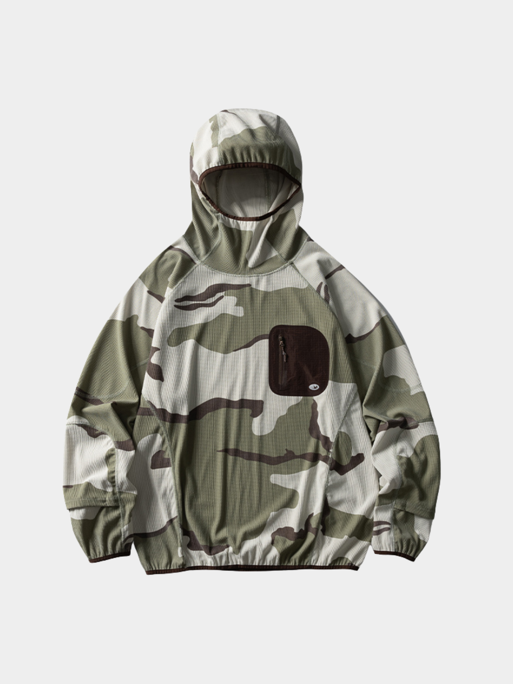 Crag - Moisture-Wicking High Neck Hoodie Base Layer