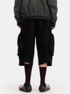 Overcast - Men's Adjustable Multi-Pocket Curved Cropped Pants
