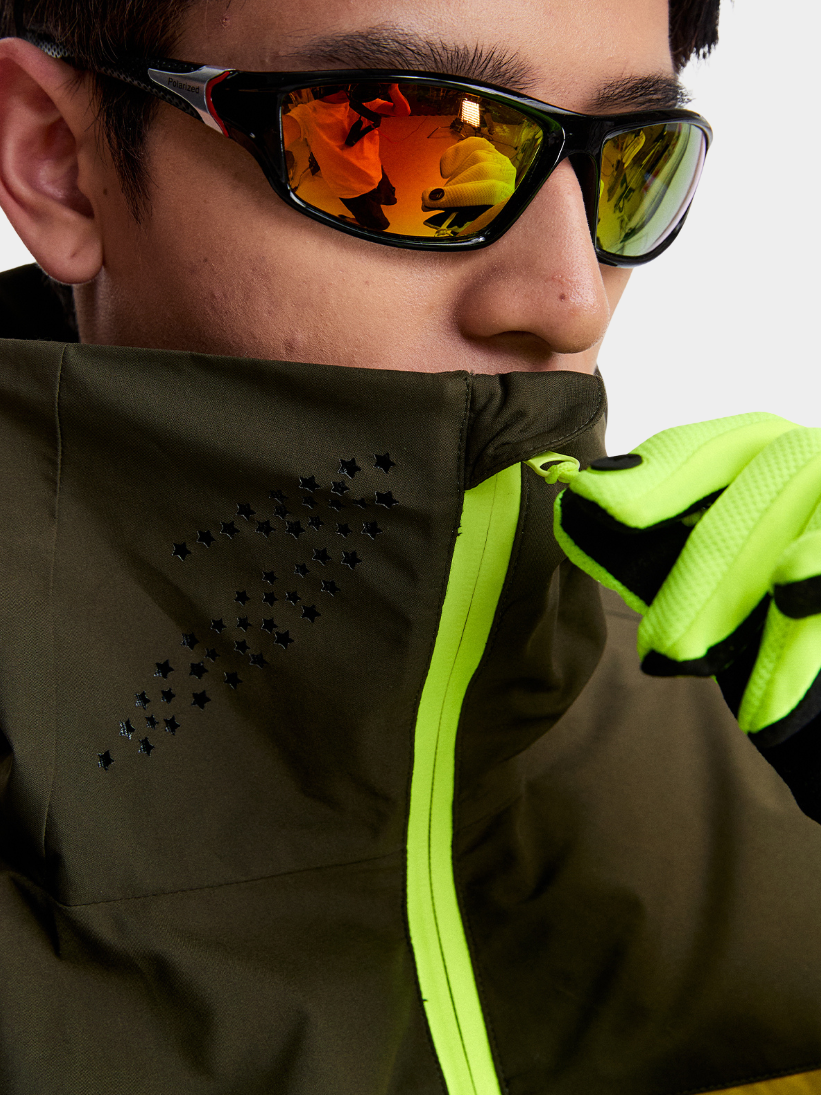 EchoPort - Water-Repellent & Windproof Colorblock Hard Shell Jacket