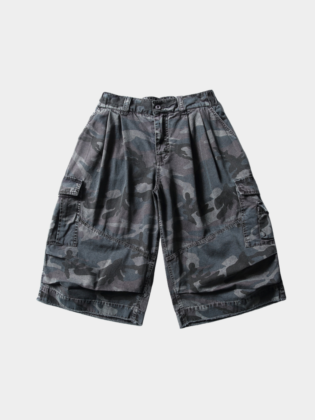 CampShell - Multi-Pocket Camouflage Relaxed Shorts