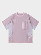 LightFlare - Colorblock Mesh Breathable Quick-Dry T-Shirt