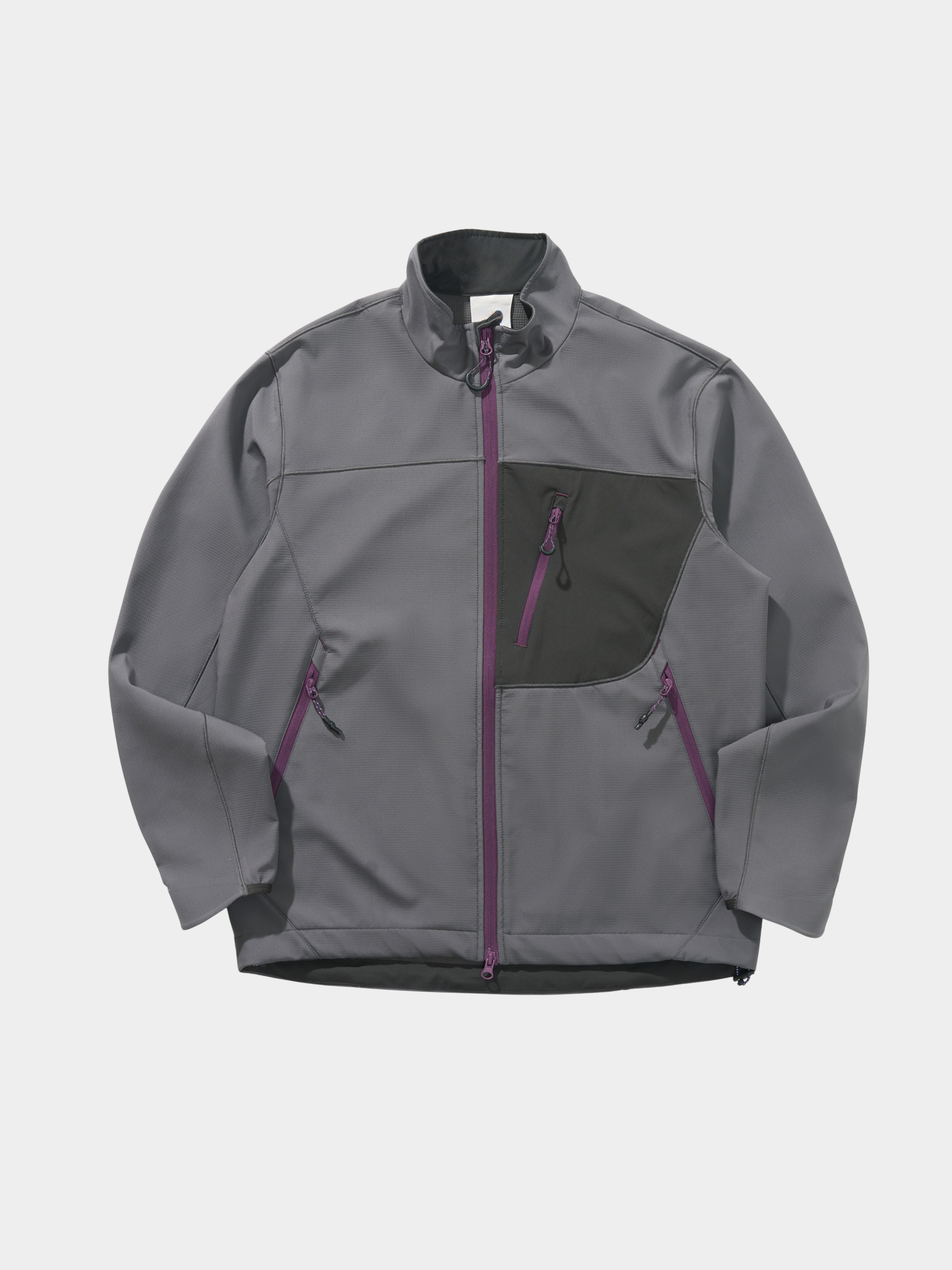 Driftcore - Unisex Teflon Water-Repellent Colorblock Stand Collar Jacket