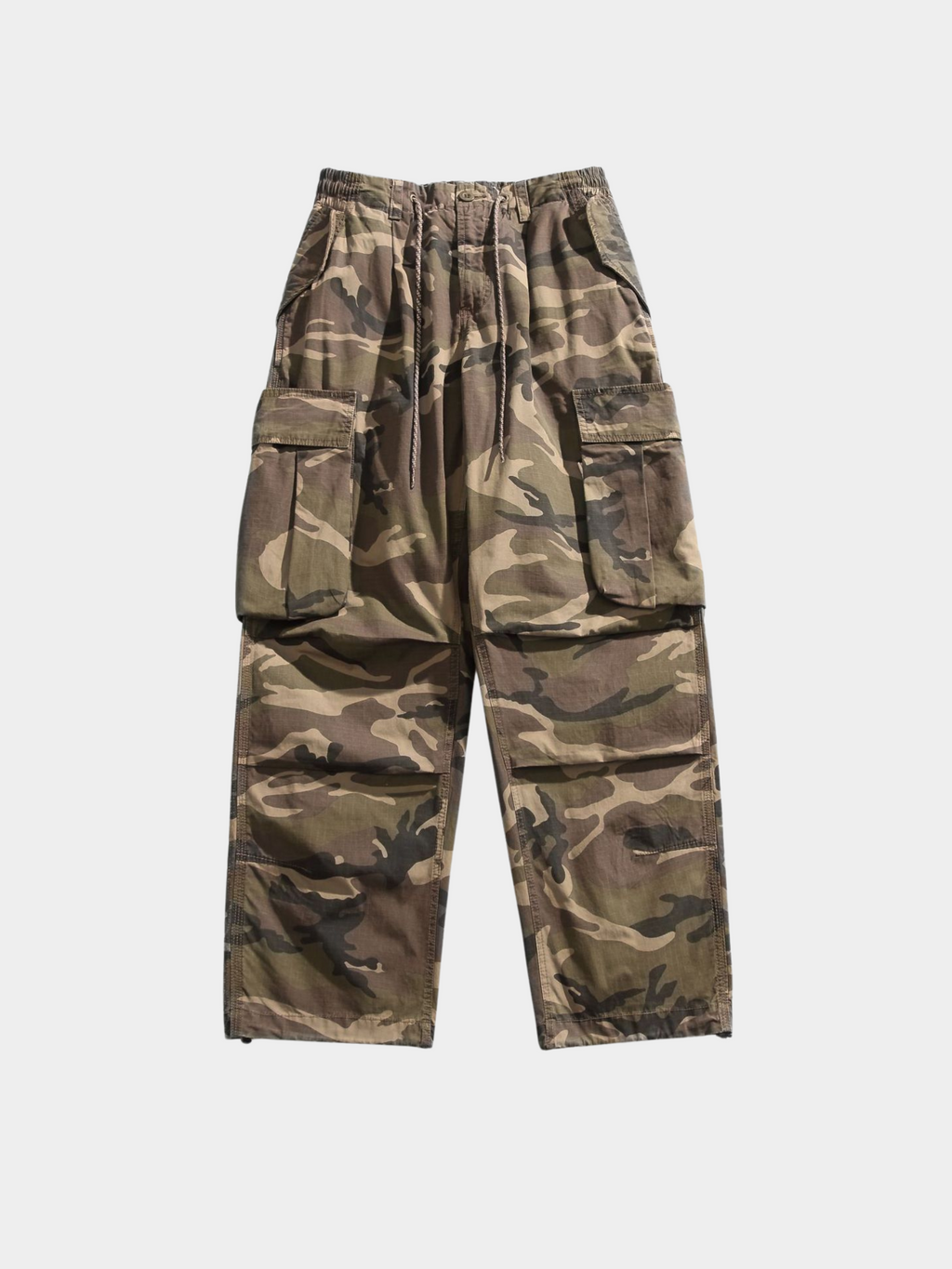GripGlove - Men's Relaxed Fit Camo Cargo Pants