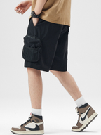 AlpineCrag - Men's Breathable Wrinkle-Resistant Cargo Shorts