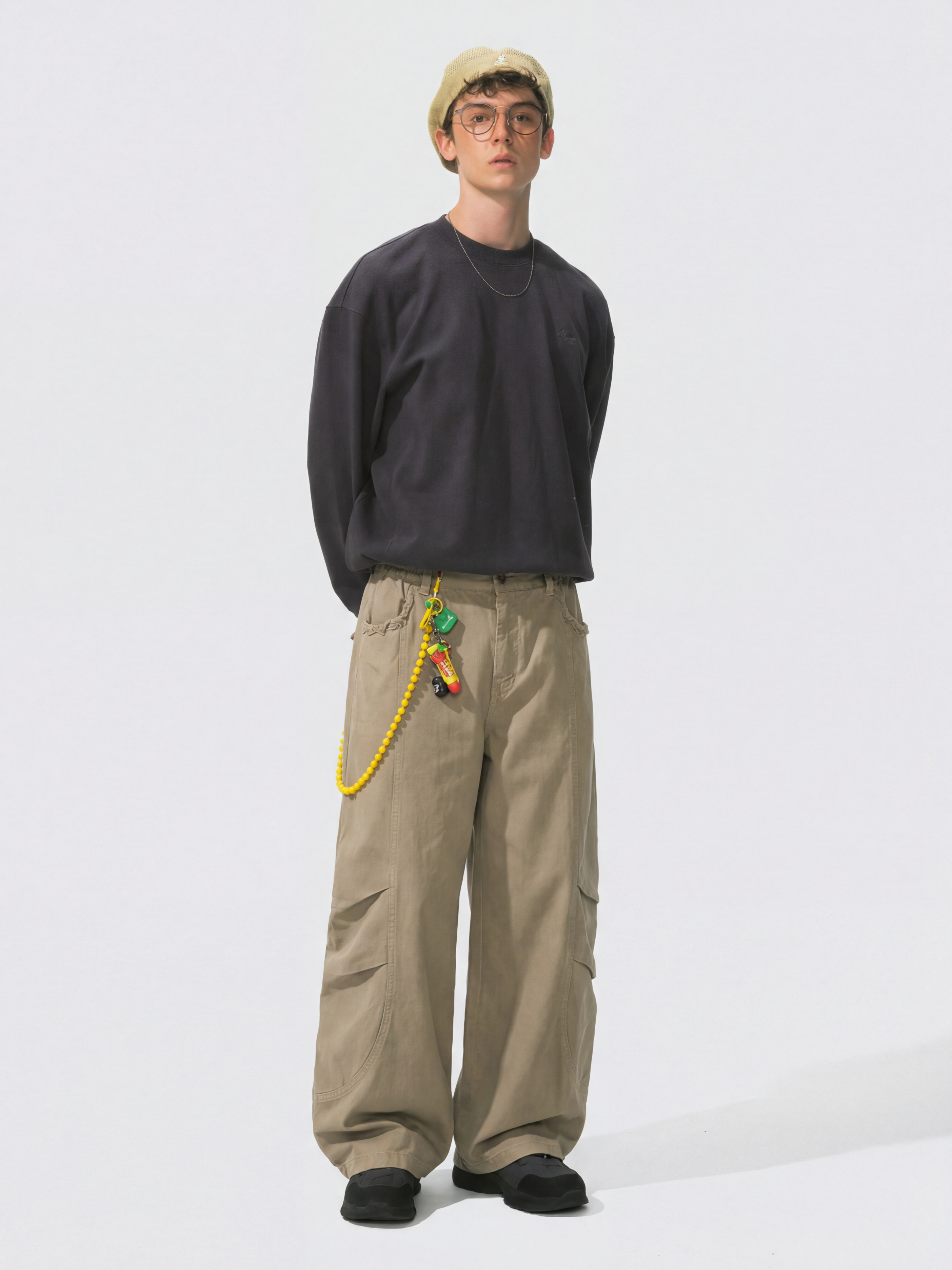 AlpineScope - Durable Cotton Curved Utility Cargo Pants