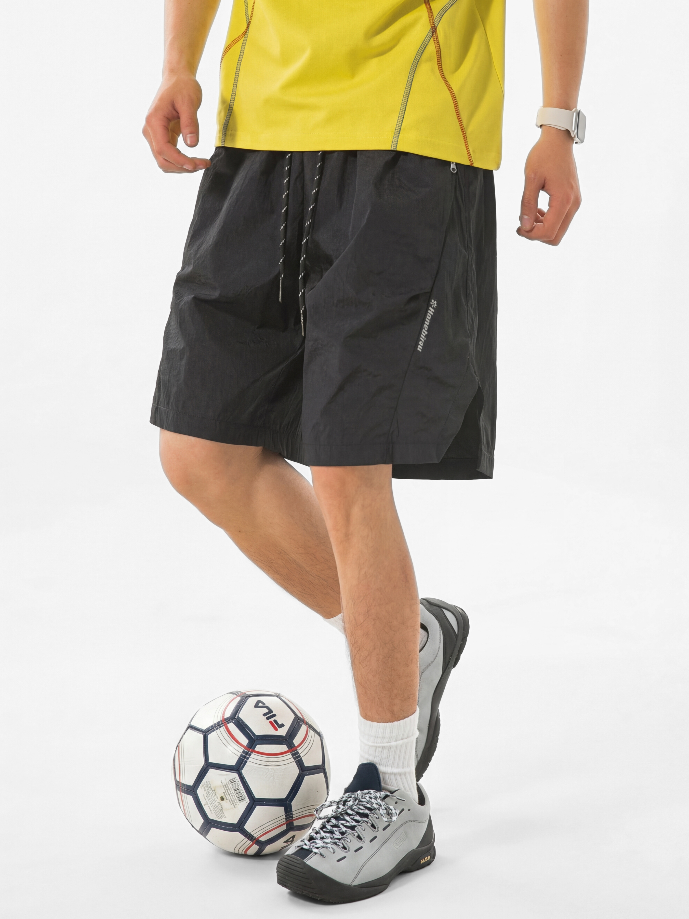 Grovefall - Men's Metallic Colorblock Water-Repellent Shorts
