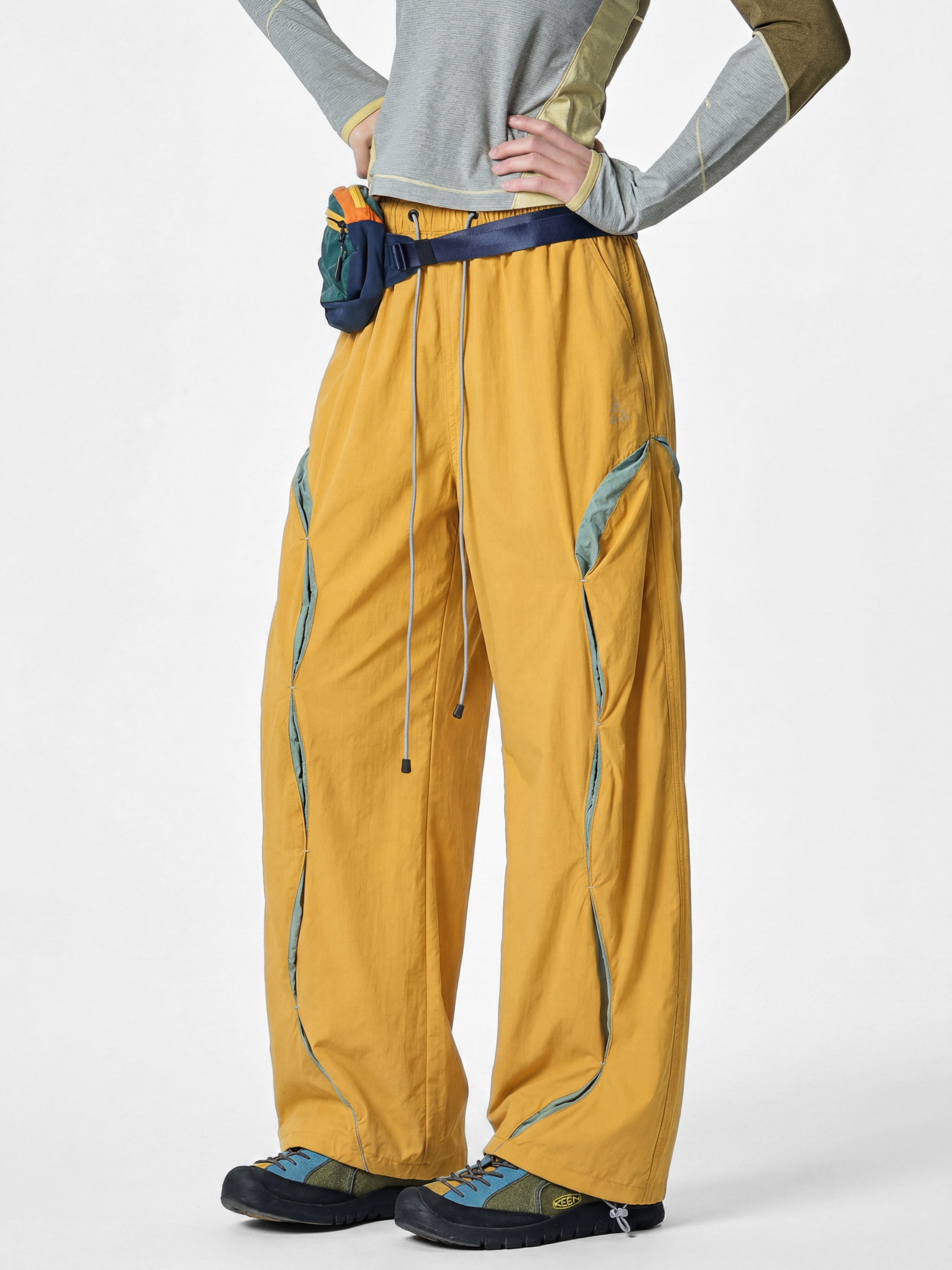 AlpineValley - Unisex UV-Resistant Water-Repellent Colorblock Cargo Pants