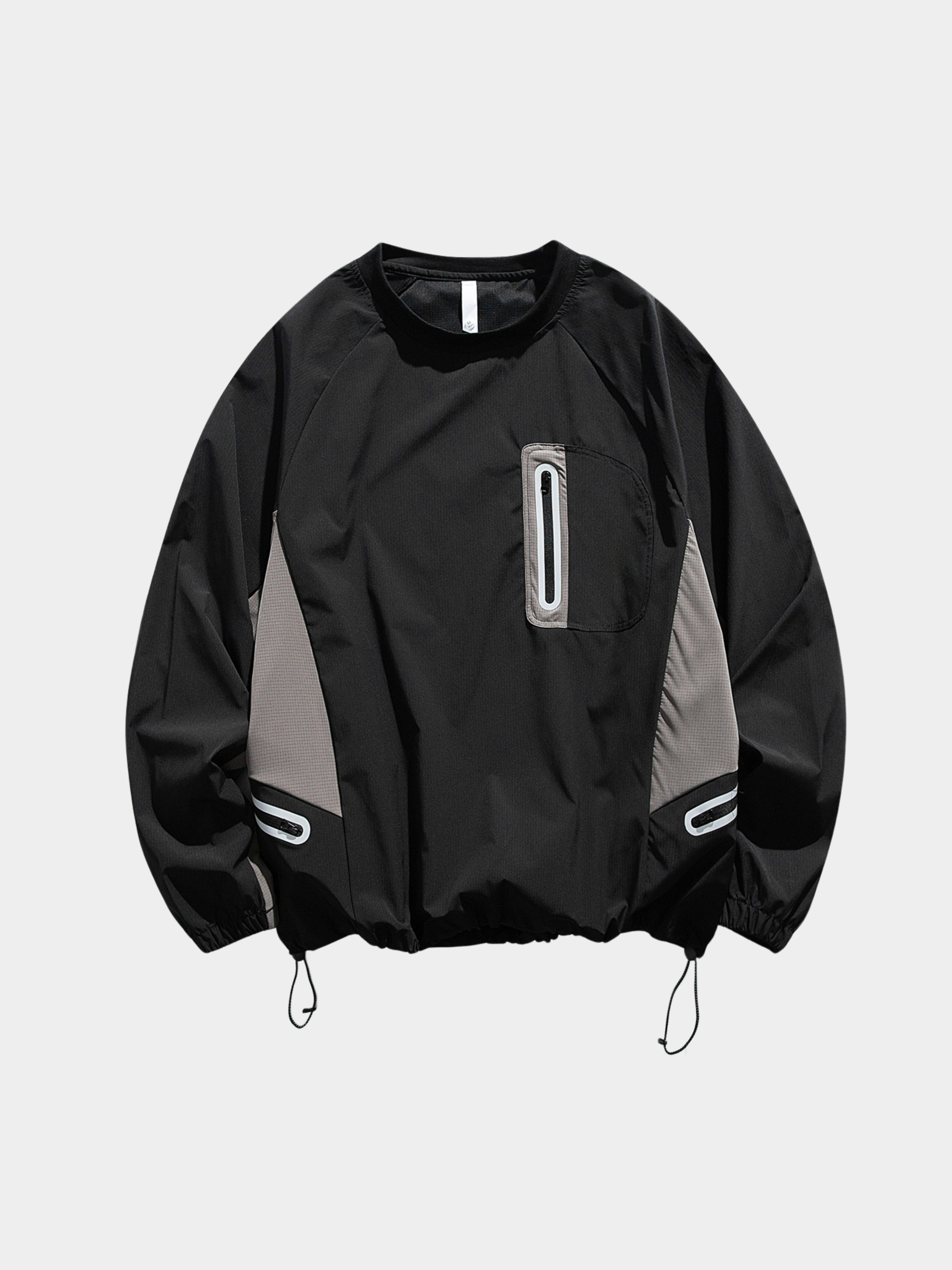 Mistral - Unisex Water-Repellent Reflective Zipper Long-Sleeve