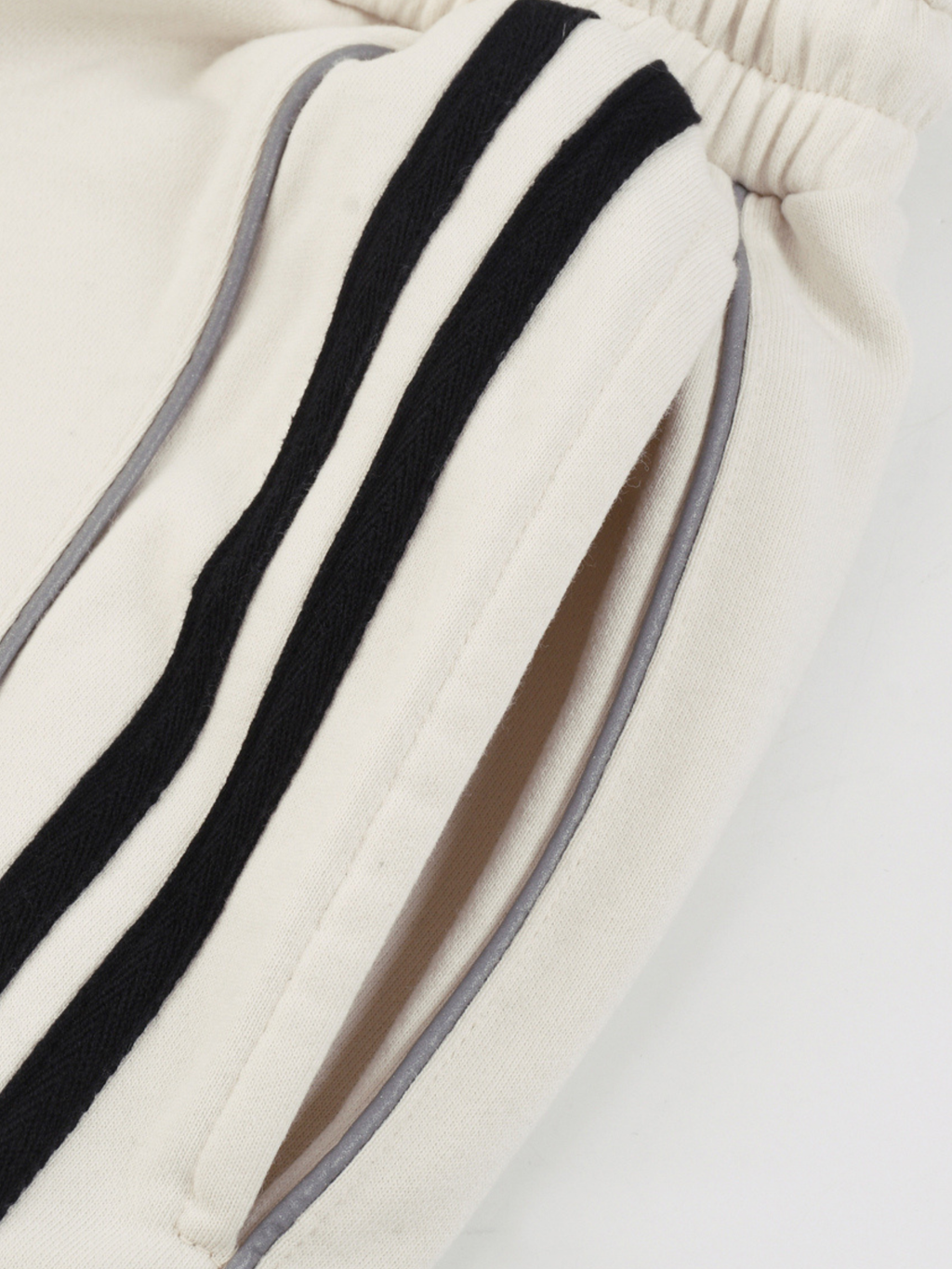 Thunderclaw - Unisex Reflective Stripe Straight-Leg Jogger Pants