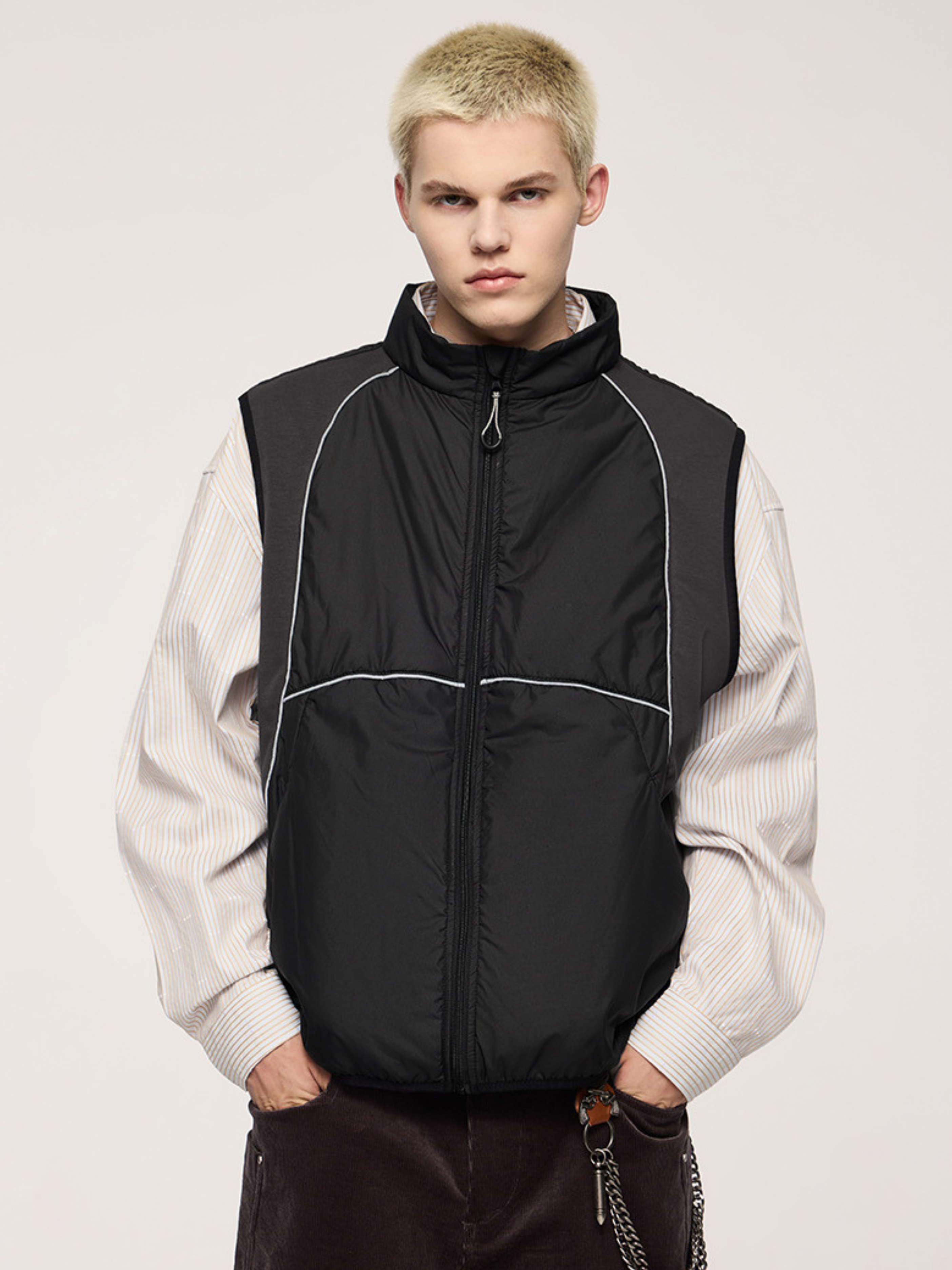 BluffEdge - Unisex Colorblock Outdoor Insulated Vest