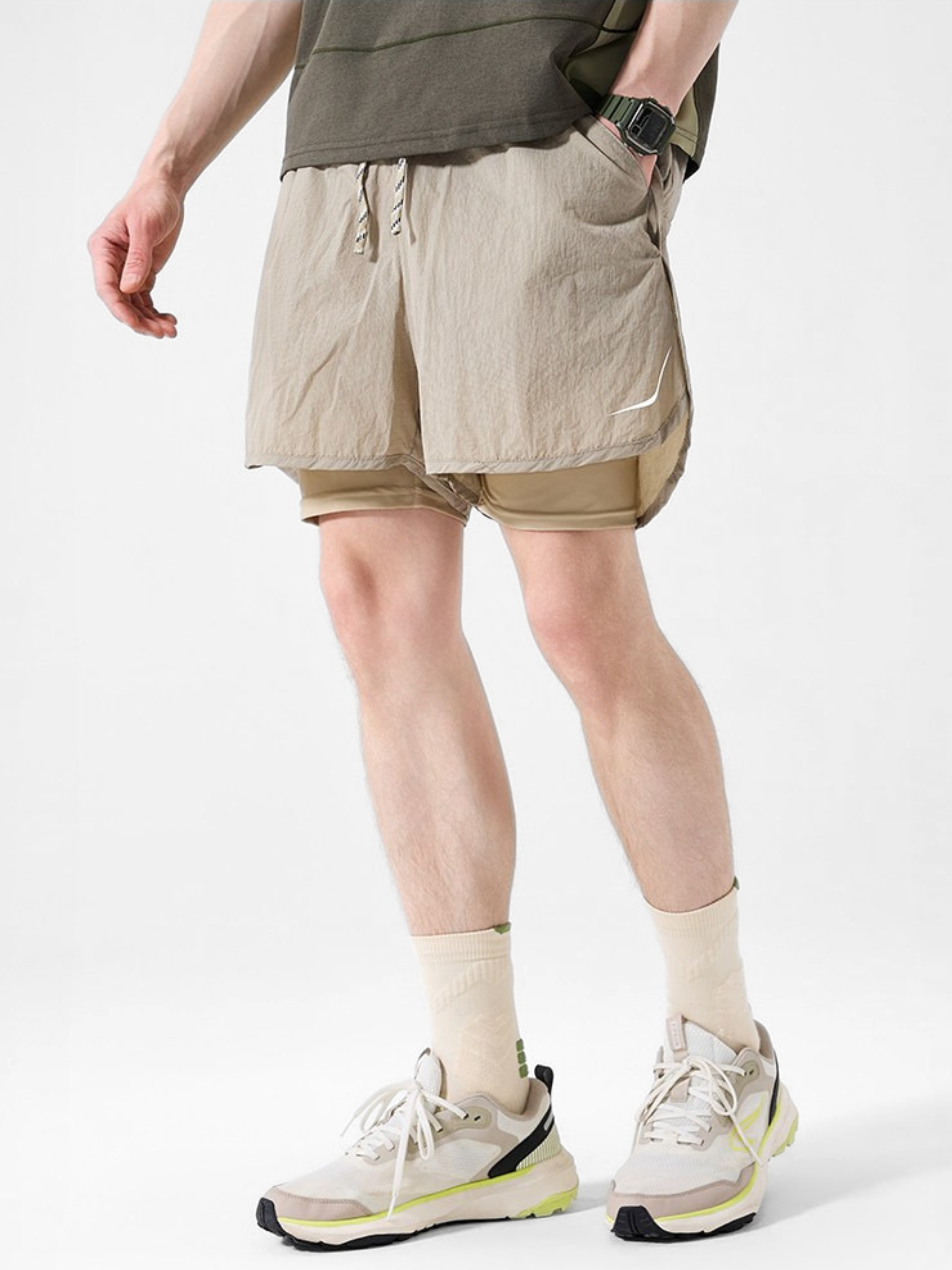 TrailSit - Quick-Dry 2-in-1 Active Shorts
