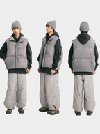 BluffTop - Unisex 90% White Duck Down Hand-Dyed Waterproof Down Vest