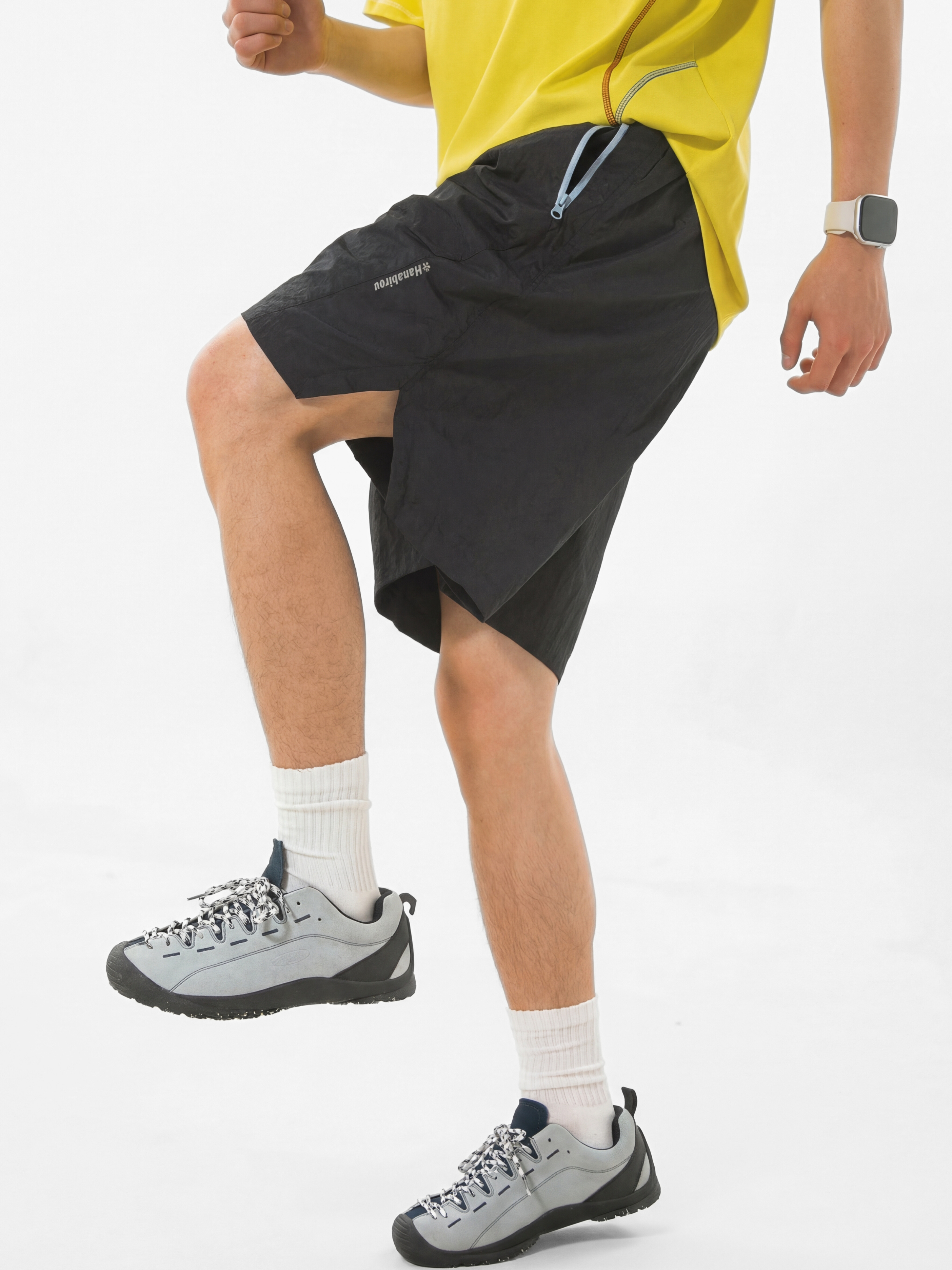 Grovefall - Men's Metallic Colorblock Water-Repellent Shorts