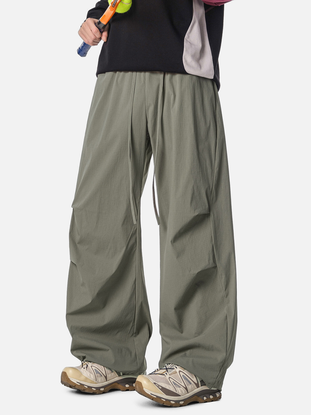 Hawkpeak - Water-Repellent Lightweight Wide-Leg Paratrooper Pants