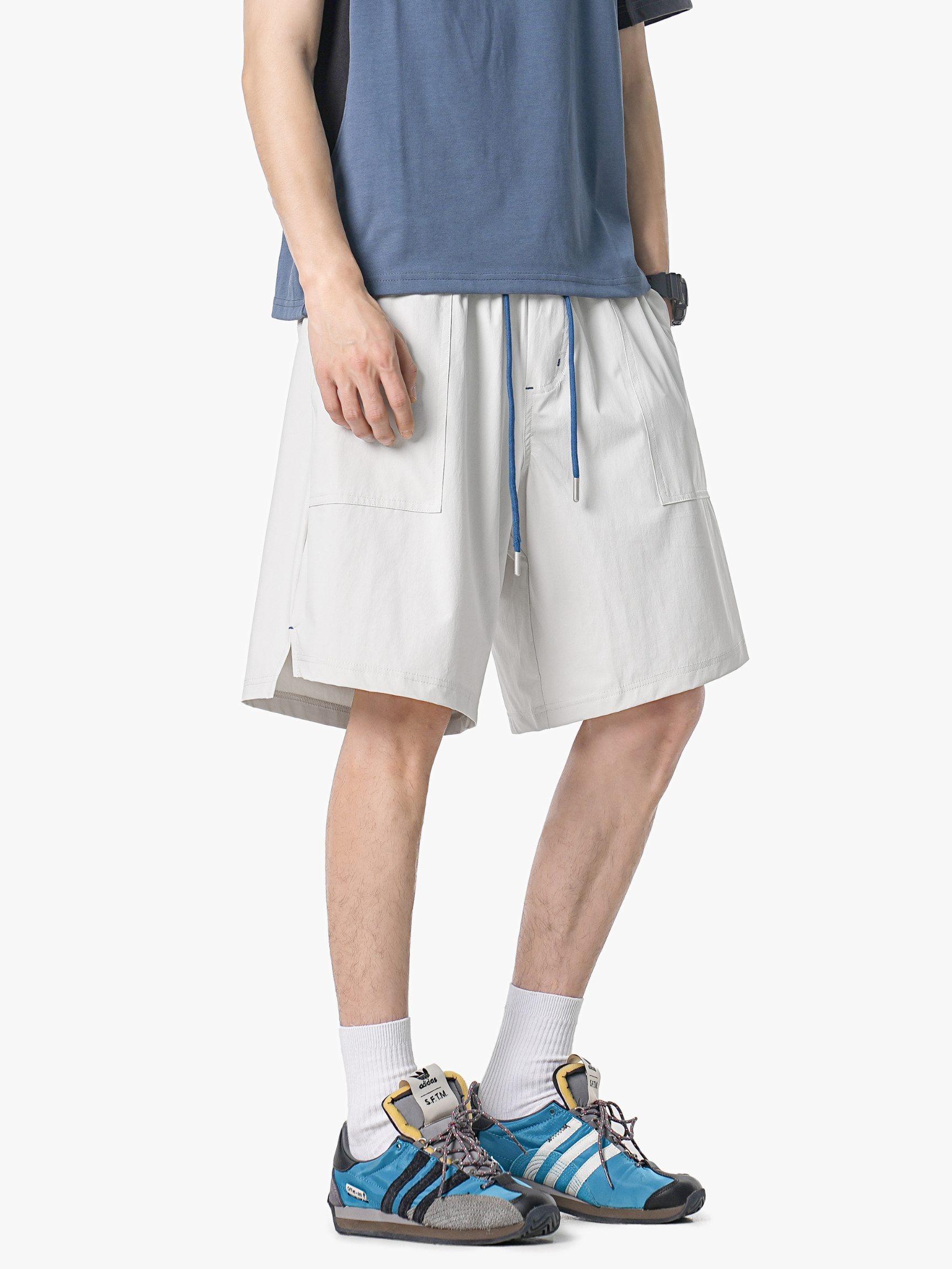 FrostShell - Unisex Cooling Breathable Wide-Leg Shorts