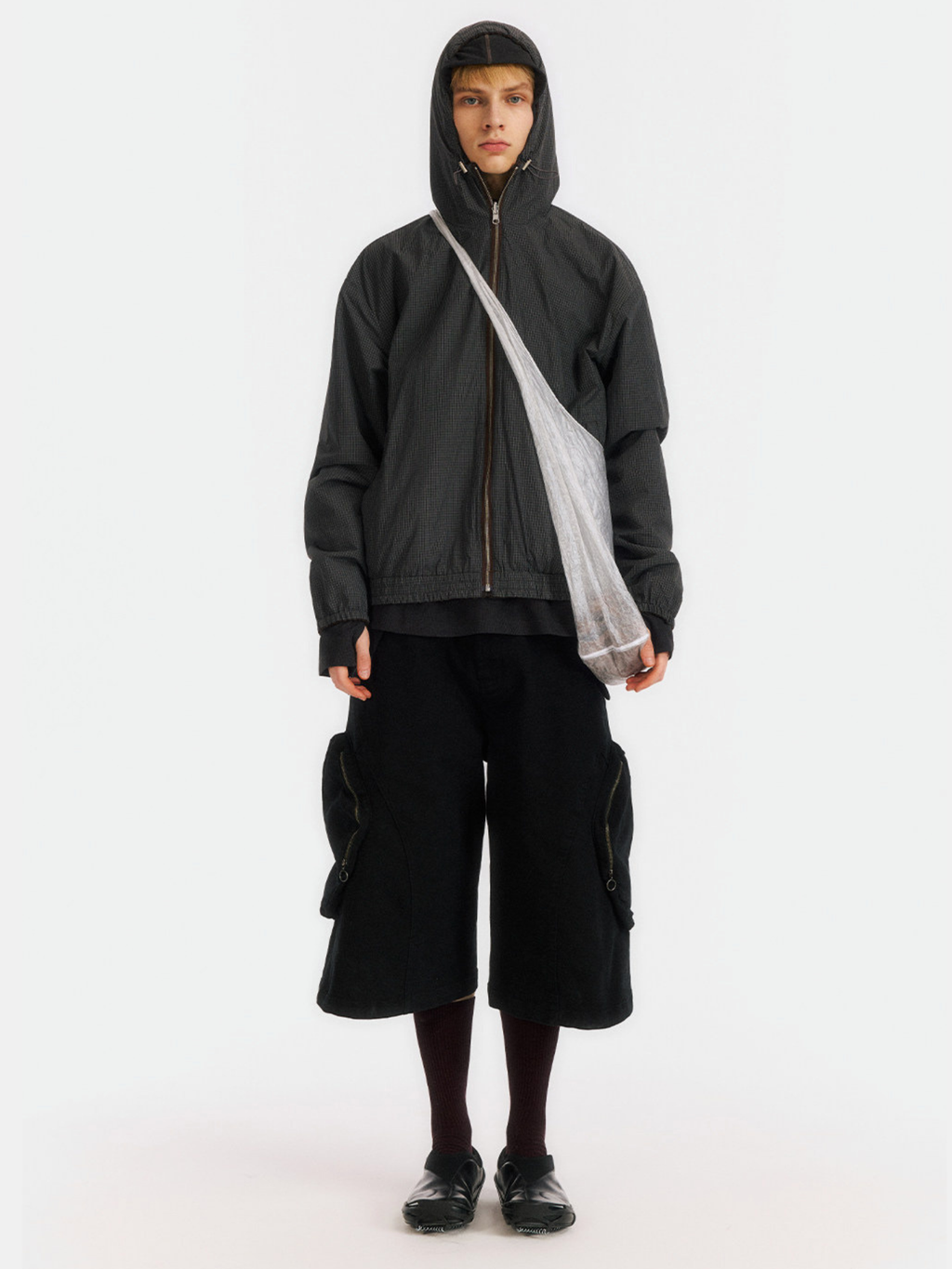 Overcast - Men's Adjustable Multi-Pocket Curved Cropped Pants