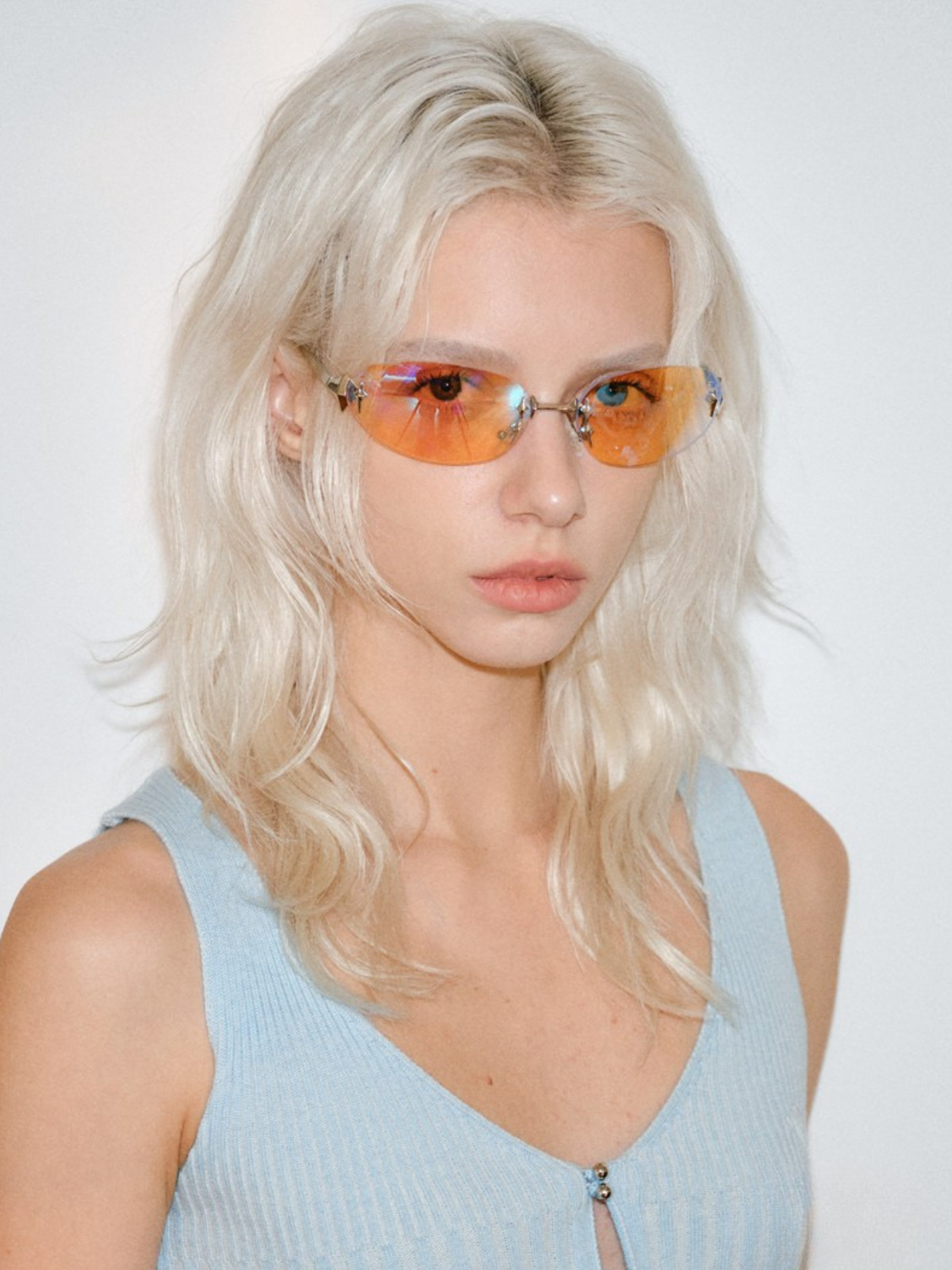 FlowLens - UV Protection Rimless Sunglasses