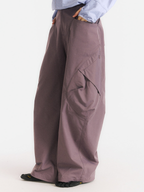 Breccia - Unisex Wrinkle-Resistant Utility Balloon Cargo Pants