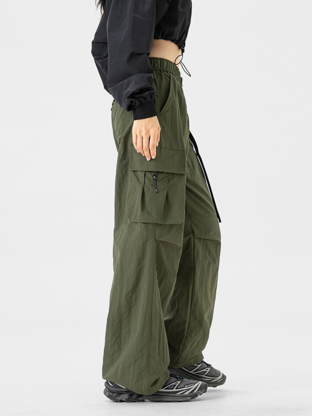 Wildearth - Unisex Water-Repellent Lightweight Durable Paratrooper Pants