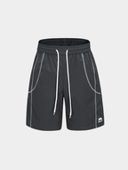 AlpineMist - Men's Colorblock Lightweight Quick-Dry Athletic Shorts