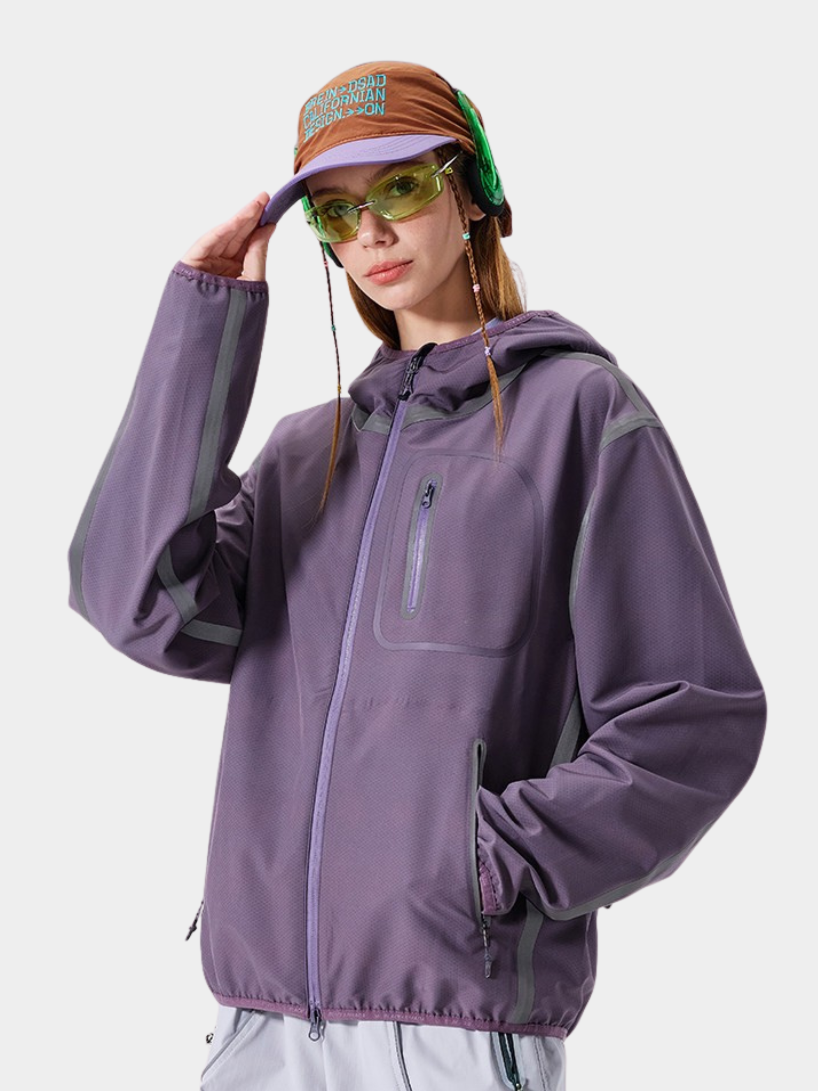 GorgePoint - Reflective Taped Water-Repellent Hard Shell Jacket