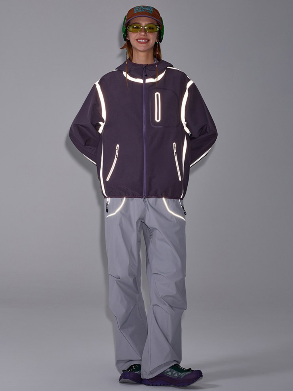 GorgePoint - Reflective Taped Water-Repellent Hard Shell Jacket