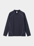 HeatCoat - Men's Windproof High-Neck Half-Zip Base Layer