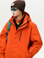 Spirewood - Unisex Water-Repellent 3-in-1 Detachable Hard Shell Jacket