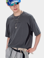 Emberclaw - Men's Cotton Panelled Breathable T-Shirt