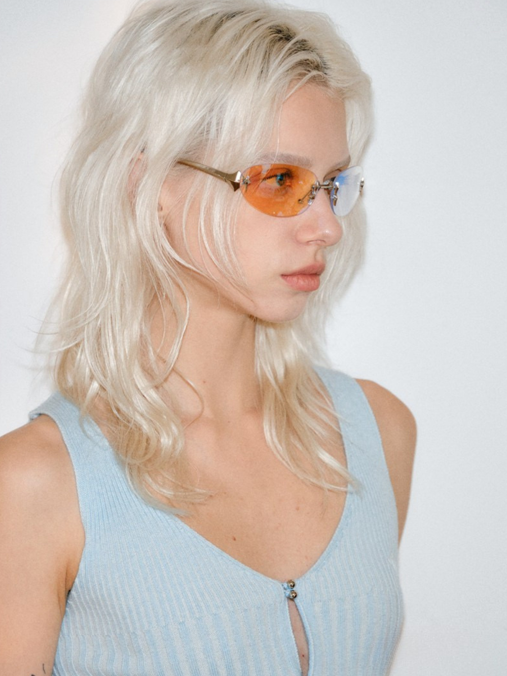 FlowLens - UV Protection Rimless Sunglasses