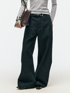 SandDune - Unisex Pleated Curved-Leg Utility Pants