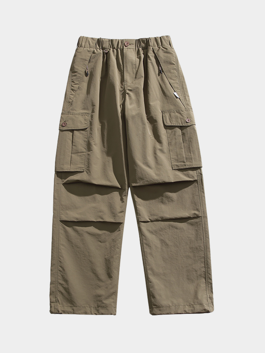 FoxPort - Unisex Loose Fit Fleece-Lined Paratrooper Pants