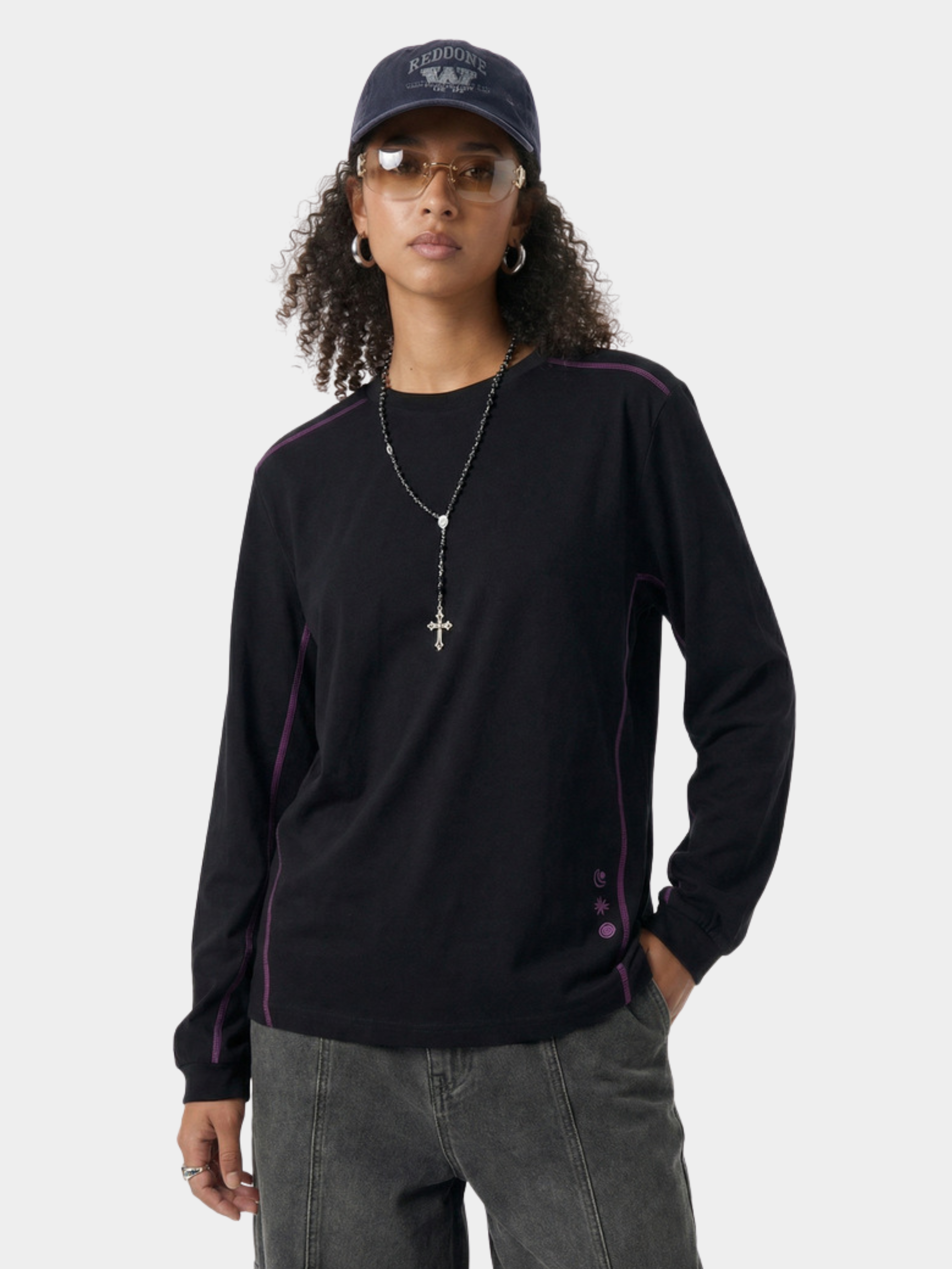 WildDash - Unisex Lightweight & Moisture-Absorbing Contrast Stitch Cotton T-Shirt