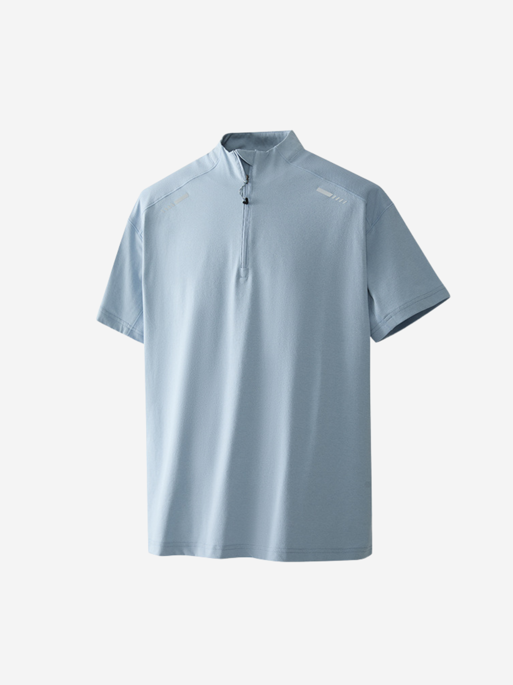 AuraFlow - Men's UPF50+ UV Protection Half-Zip T-Shirt