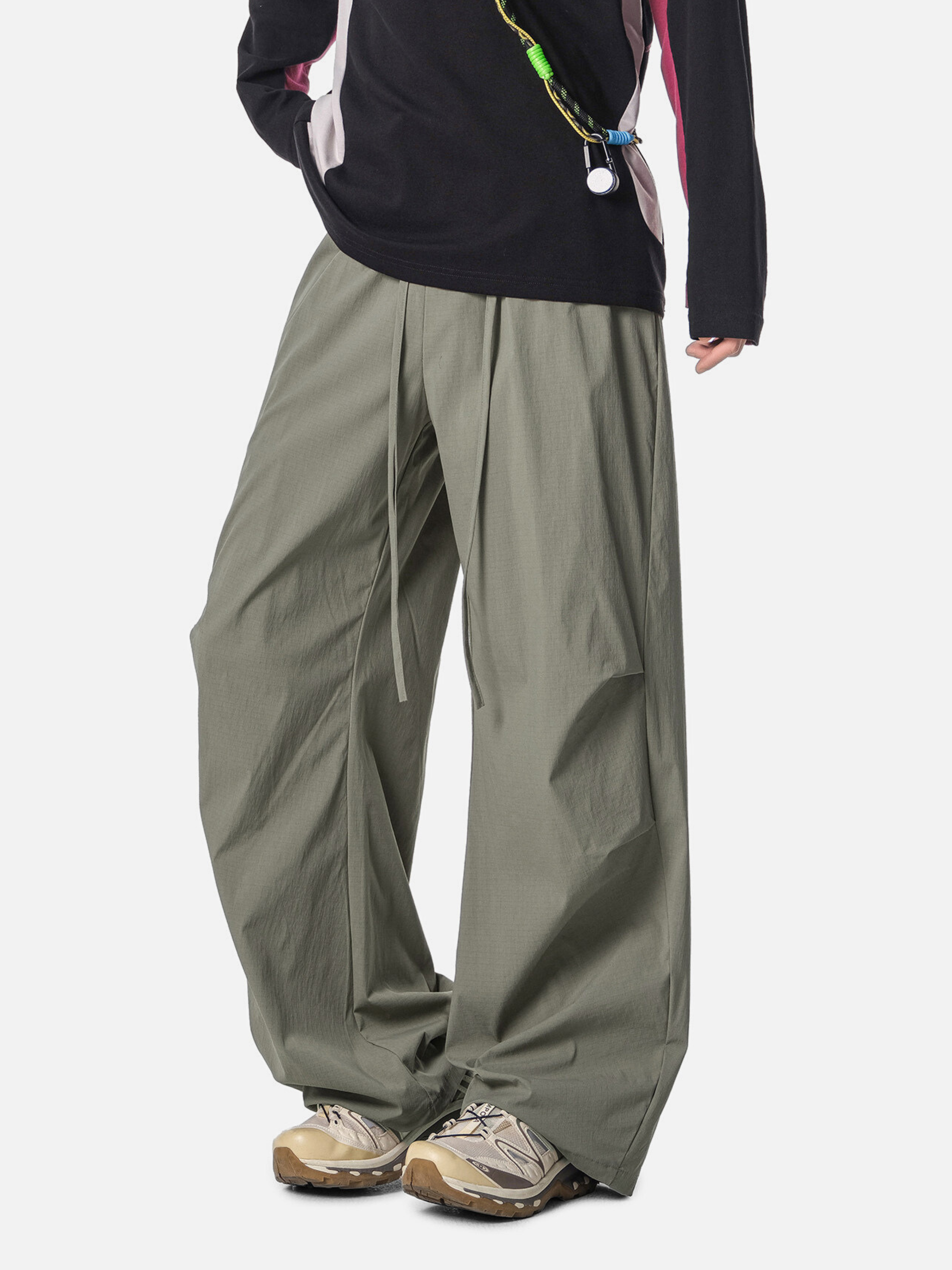 Hawkpeak - Water-Repellent Lightweight Wide-Leg Paratrooper Pants