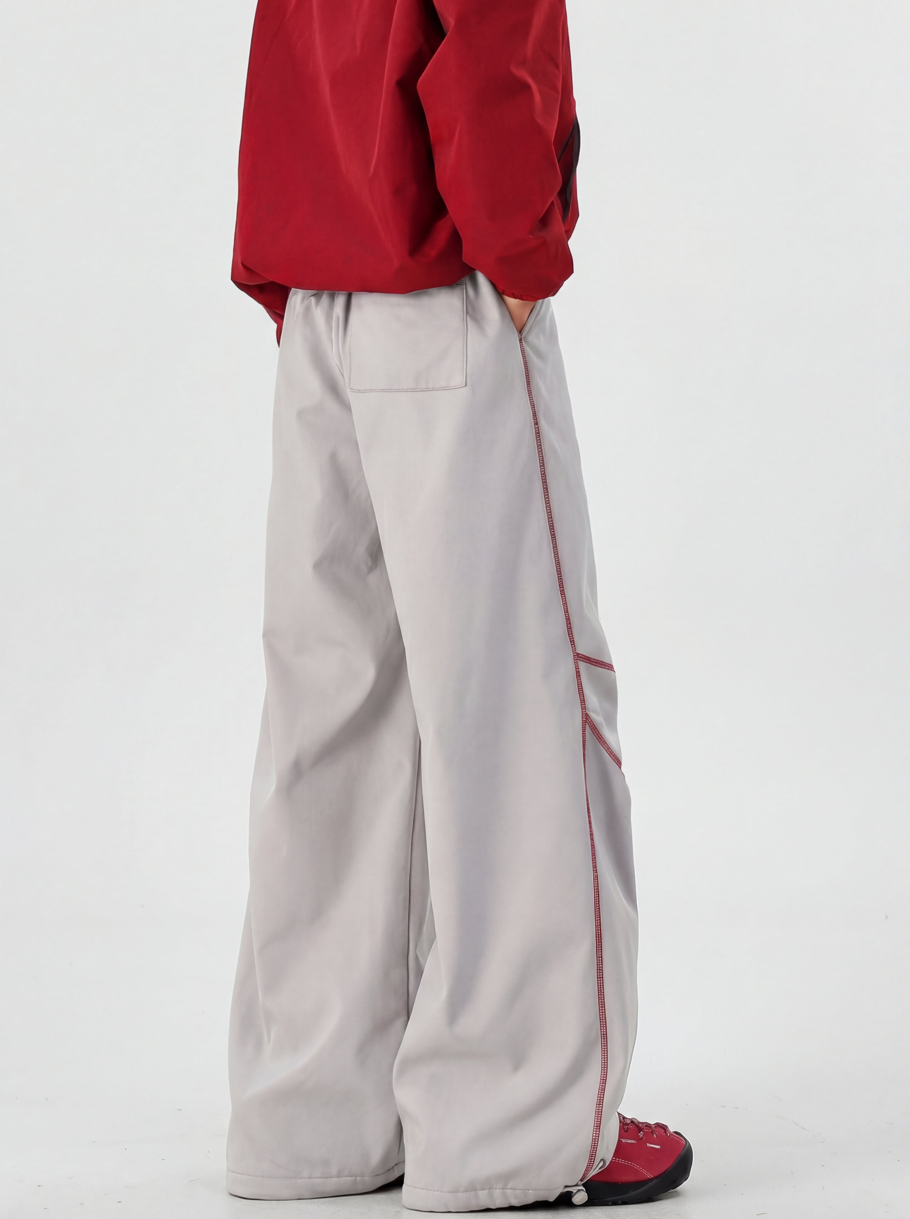 FireCoat - Contrast-Stitch Water-Repellent Fleece-Lined Pants