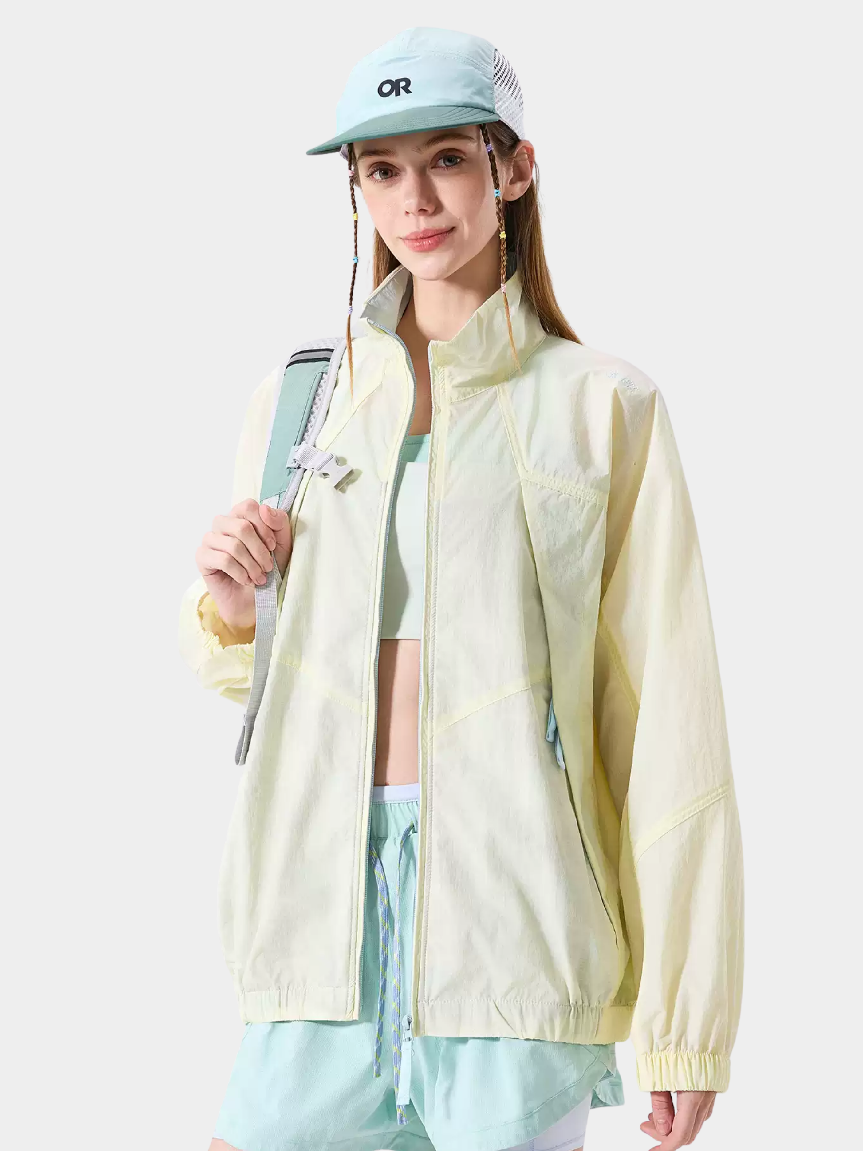 CampSeat - Unisex 3-Protection Water-Repellent Quick-Dry Sun Jacket