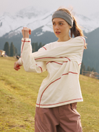 Glacialwind - Slub Cotton Breathable Running Long Sleeve