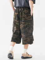 CampShell - Multi-Pocket Camouflage Relaxed Shorts