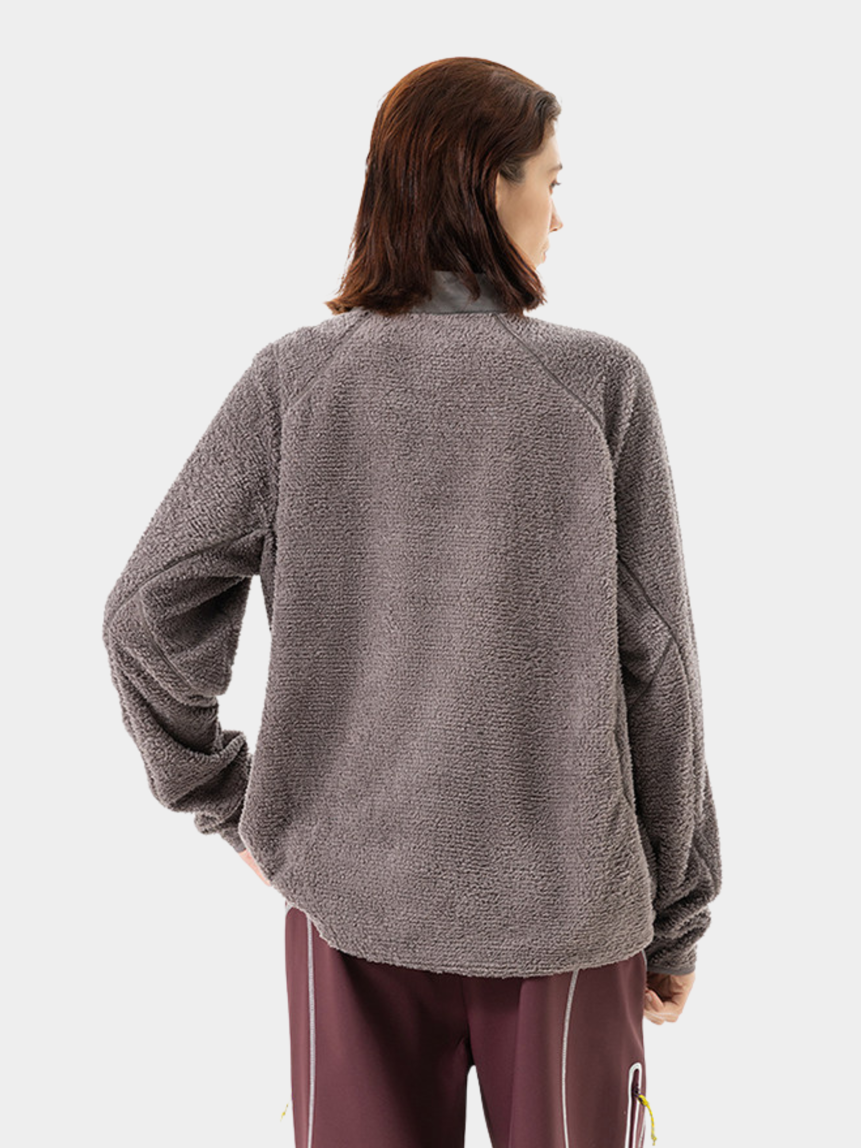 Arcadia - Unisex Half-Zip Fleece Liner Mock Neck Sweatshirt