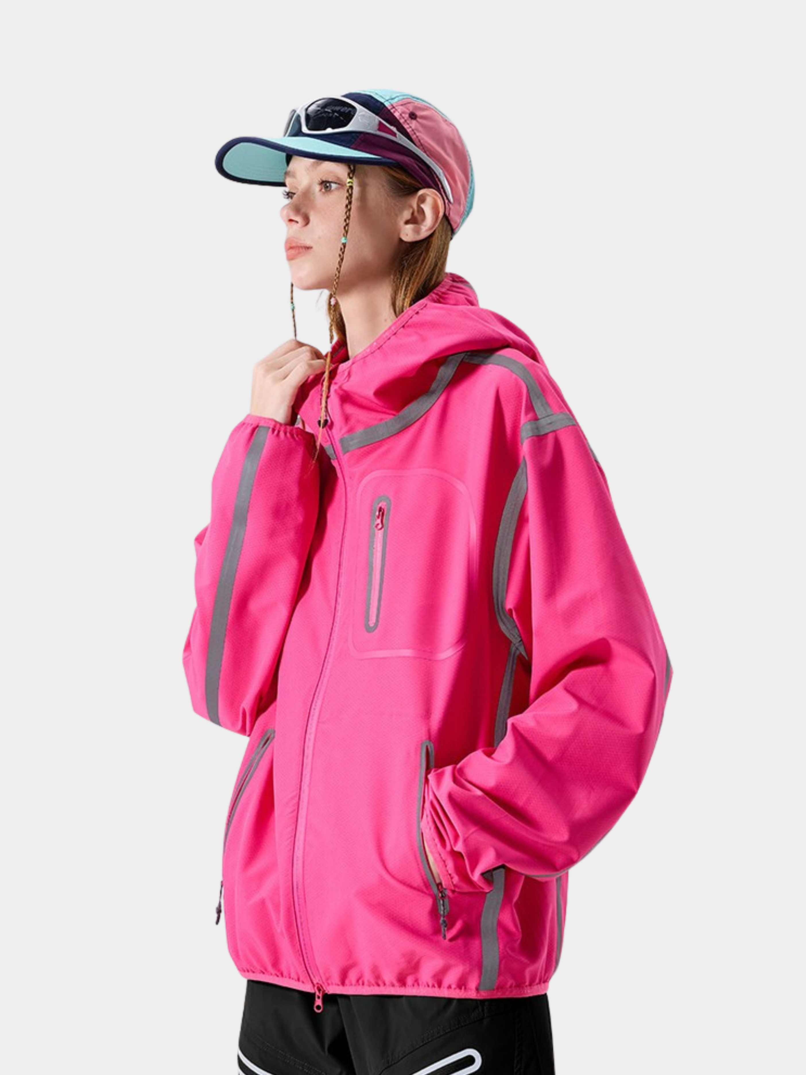 GorgePoint - Reflective Taped Water-Repellent Hard Shell Jacket