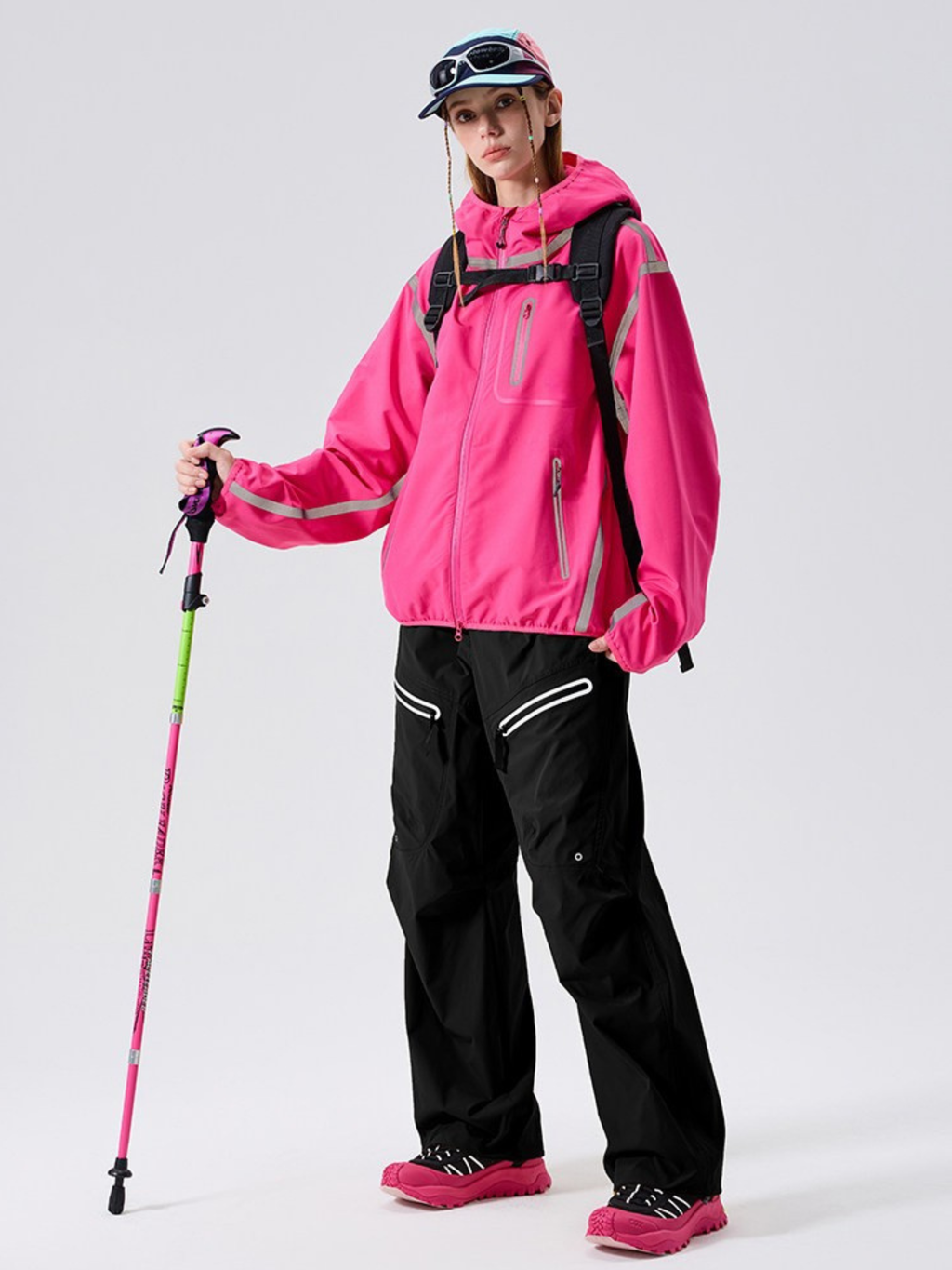 GorgePoint - Reflective Taped Water-Repellent Hard Shell Jacket