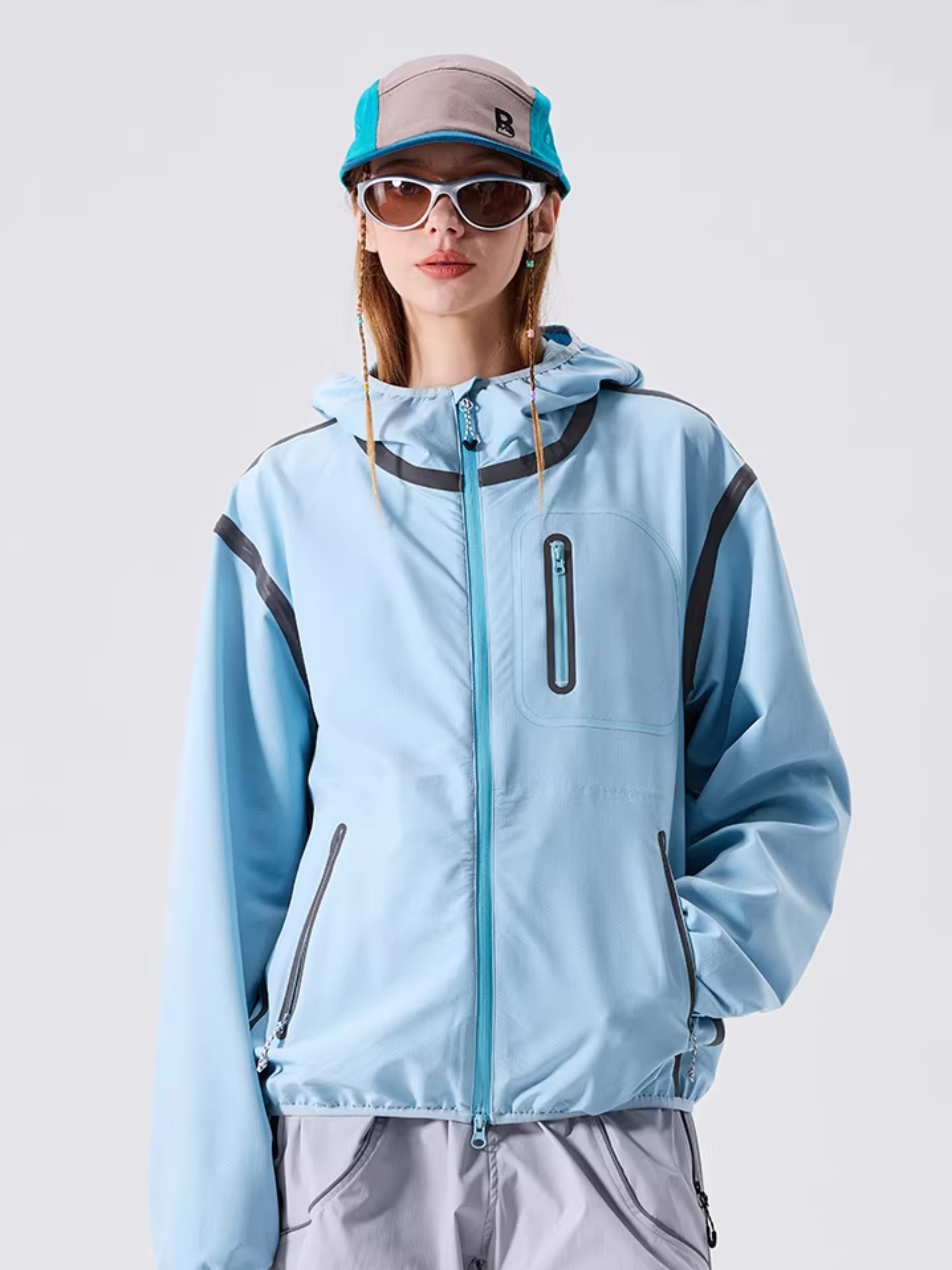 GorgePoint - Reflective Taped Water-Repellent Hard Shell Jacket